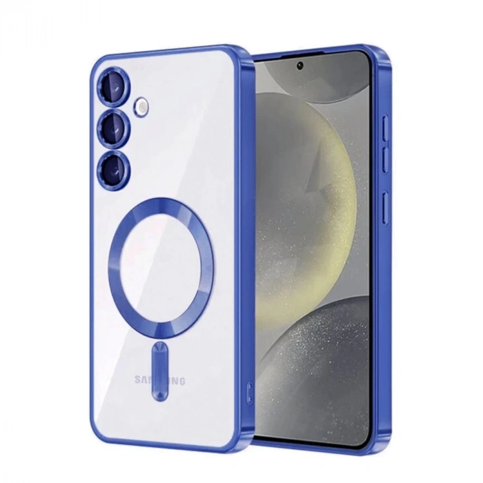 Durukar®  Samsung Galaxy A15 4G Kross Magneticsafe Kapak - Lacivert