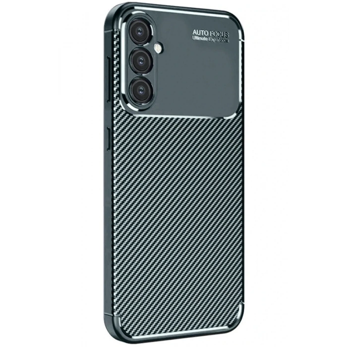 Durukar®  Samsung Galaxy A16 5G Kılıf Auto Focus Karbon Kapak - Koyu Yeşil