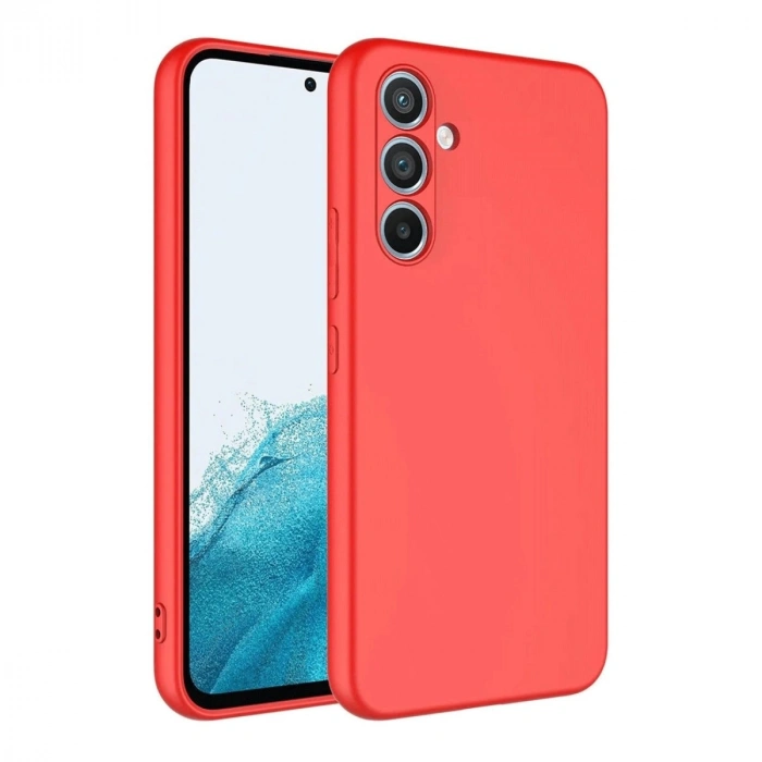 Durukar®  Samsung Galaxy A16 5G Kılıf First Silikon - Kırmızı