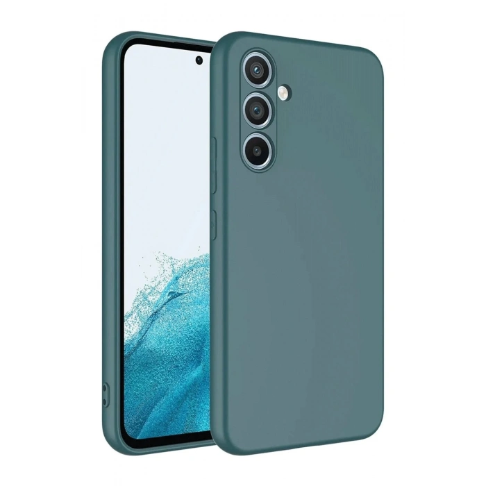 Durukar®  Samsung Galaxy A16 5G Kılıf First Silikon - Koyu Yeşil