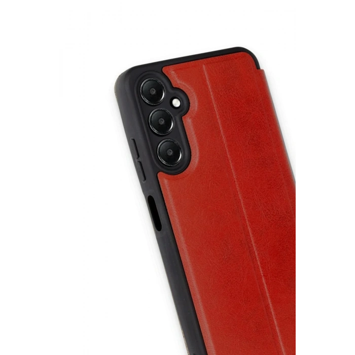 Durukar®  Samsung Galaxy A16 5G Kılıf Flip Cover - Kırmızı