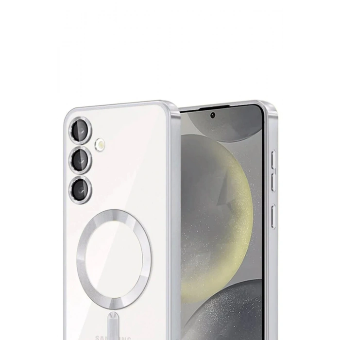 Durukar®  Samsung Galaxy A16 5G Kross Magneticsafe Kapak - Gümüş