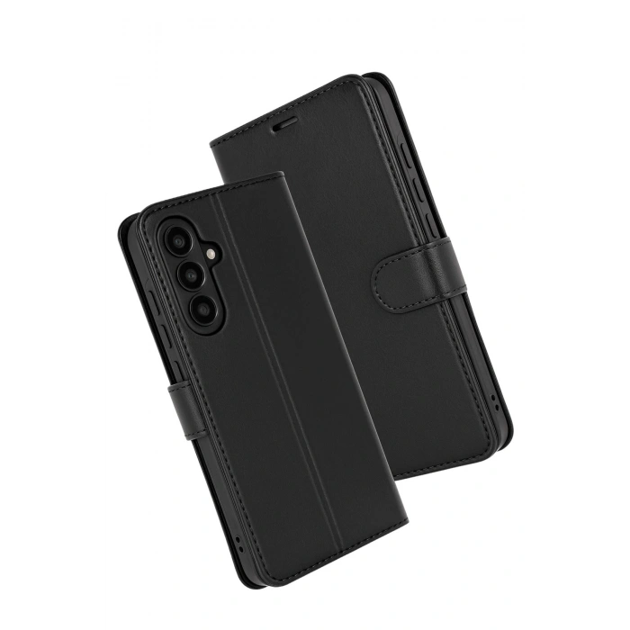 Durukar®  Samsung Galaxy A17 5G Trend S Plus Kapaklı Kılıf - Siyah