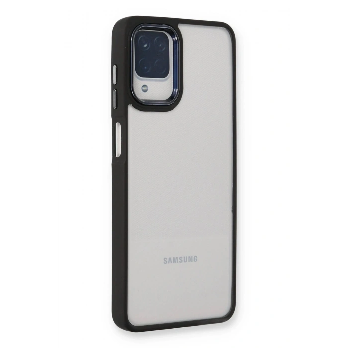 Durukar®  Samsung Galaxy A22 Kılıf Dora Kapak - Siyah