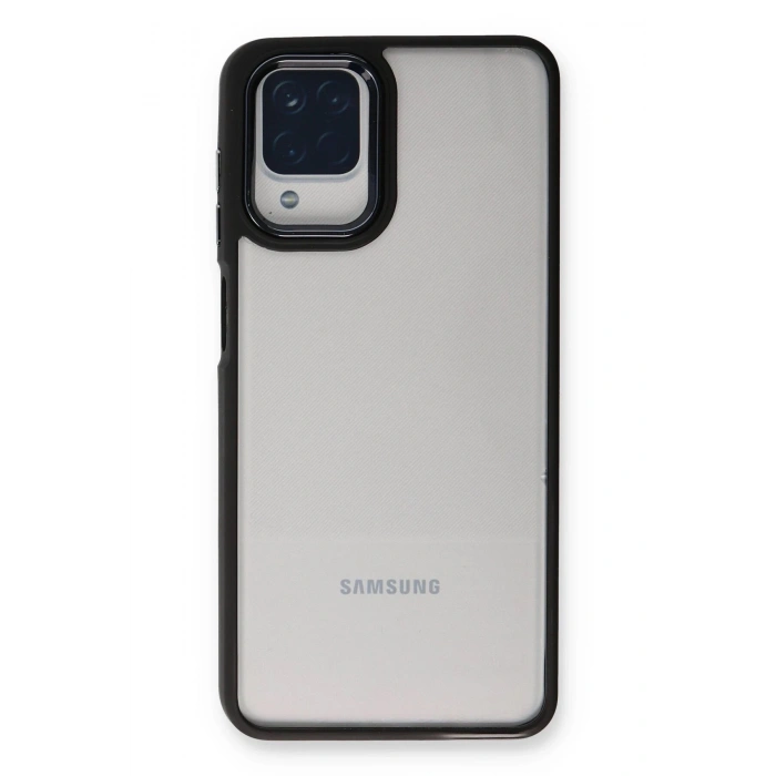 Durukar®  Samsung Galaxy A22 Kılıf Dora Kapak - Siyah