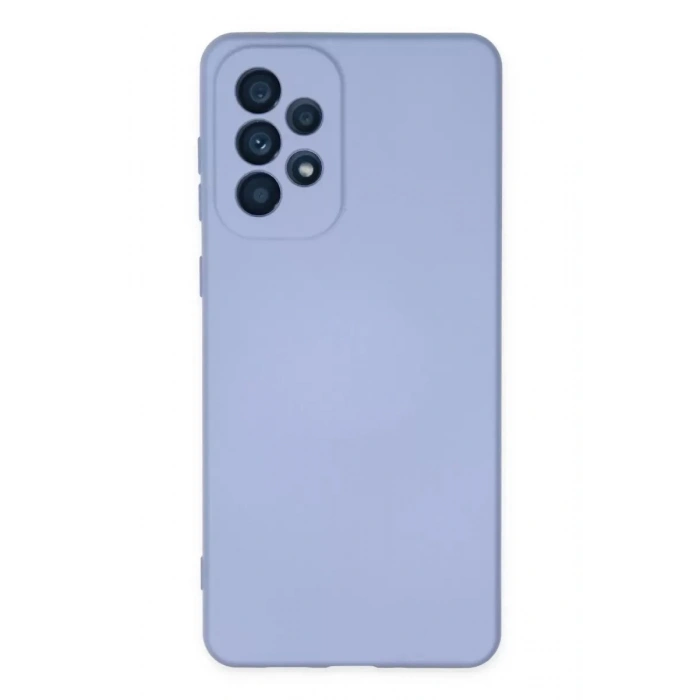 Durukar®  Samsung Galaxy A23 4G Kılıf Nano içi Kadife Silikon - Lila