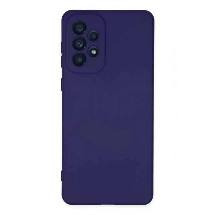 Durukar®  Samsung Galaxy A23 4G Kılıf Nano içi Kadife Silikon - Mor