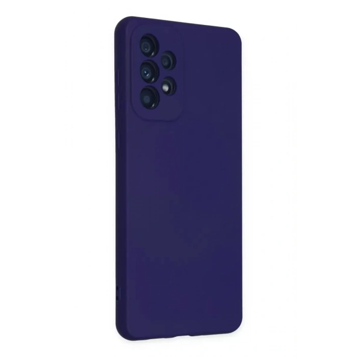 Durukar®  Samsung Galaxy A23 4G Kılıf Nano içi Kadife Silikon - Mor