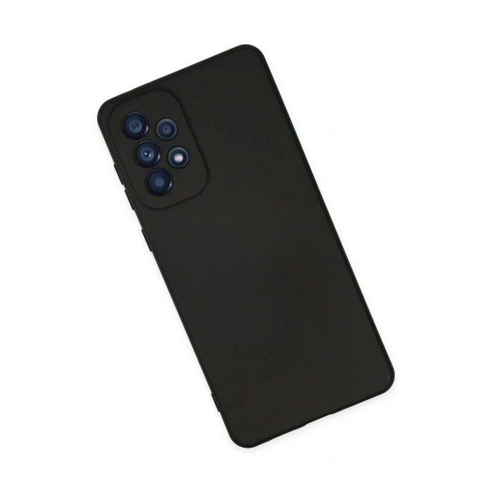 Durukar®  Samsung Galaxy A23 4G Kılıf Nano içi Kadife Silikon - Siyah