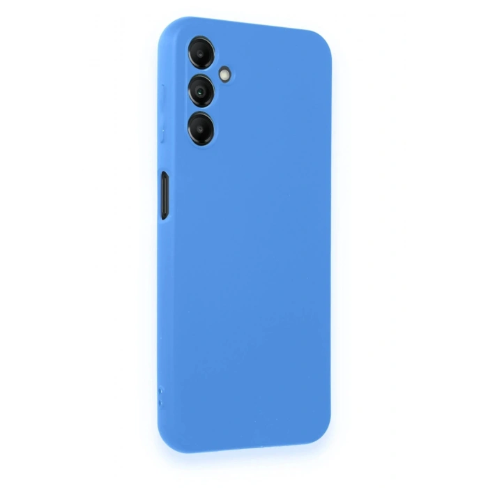 Durukar®  Samsung Galaxy A24 4G Kılıf First Silikon - Mavi
