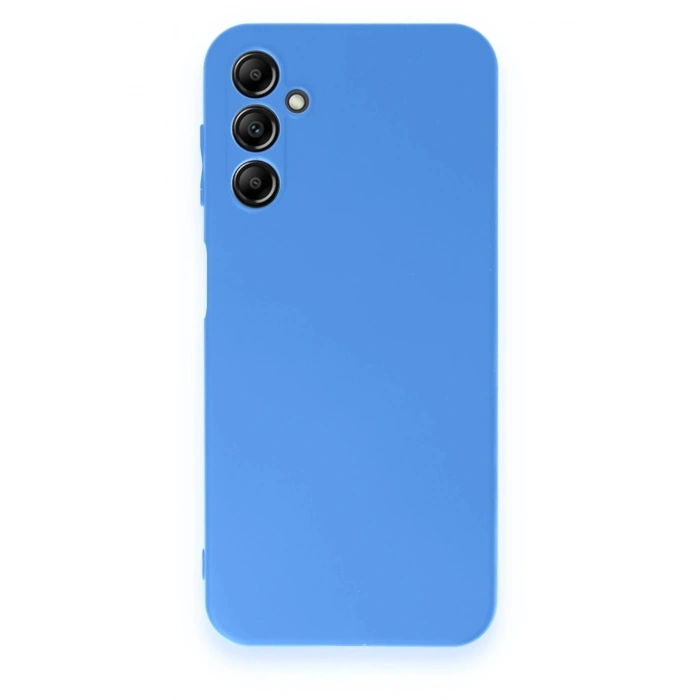 Durukar®  Samsung Galaxy A24 4G Kılıf First Silikon - Mavi