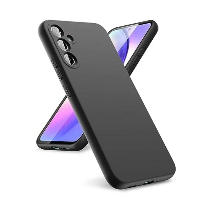 Durukar®  Samsung Galaxy A24 4G Kılıf First Silikon - Siyah