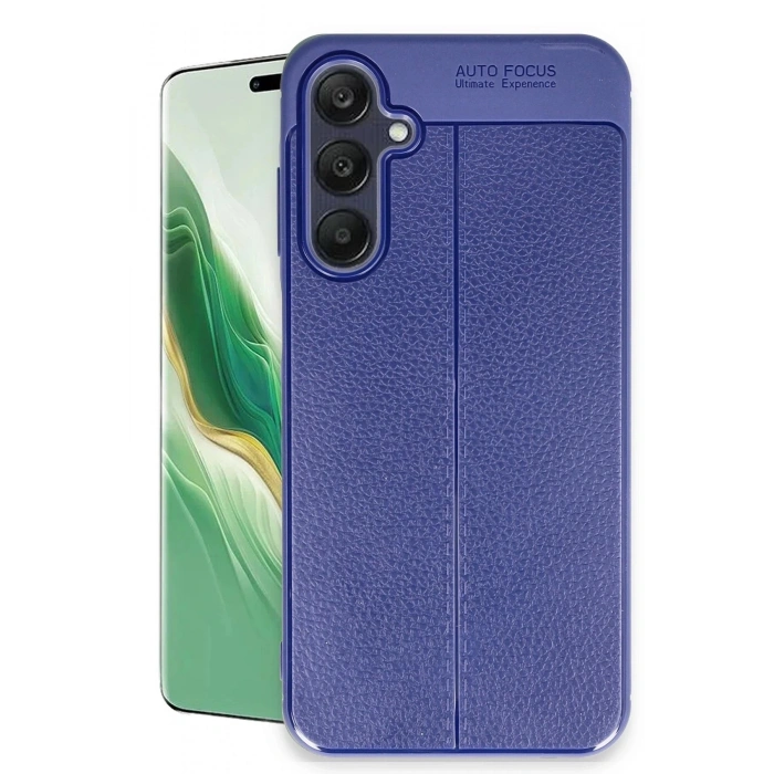 Durukar®  Samsung Galaxy A25 5G Kılıf Auto Focus Kapak - Lacivert