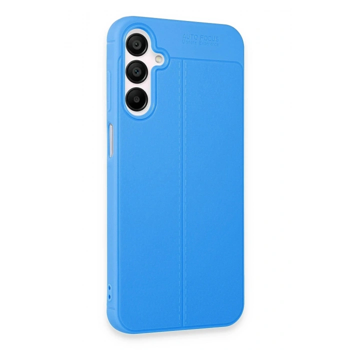 Durukar®  Samsung Galaxy A25 5G Kılıf Auto Focus Kapak - Mavi