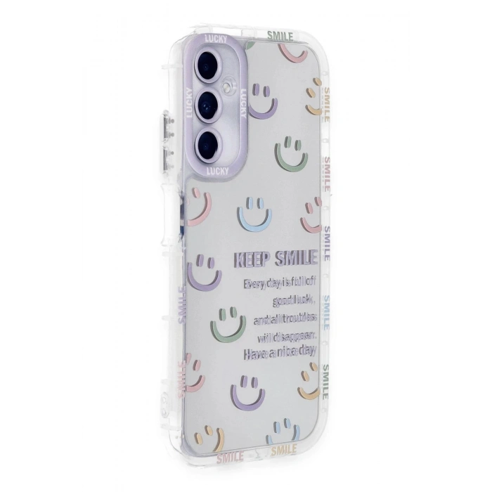 Durukar®  Samsung Galaxy A25 5G Kılıf Reflexion Desenli Kapak - Desen 2