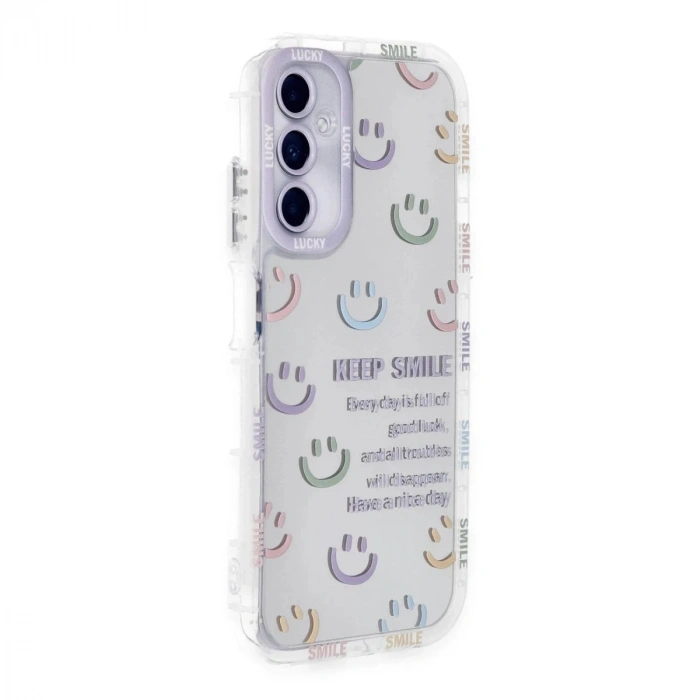 Durukar®  Samsung Galaxy A25 5G Kılıf Reflexion Desenli Kapak - Desen 2