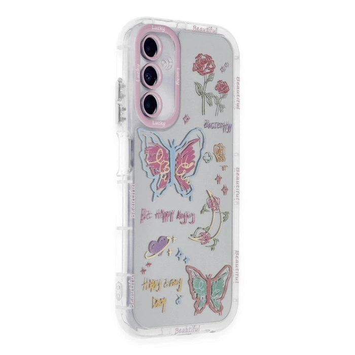 Durukar®  Samsung Galaxy A25 5G Kılıf Reflexion Desenli Kapak - Desen 8
