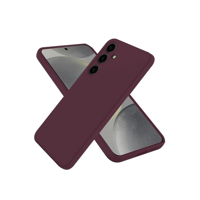 Durukar®  Samsung Galaxy A26 Kılıf First Silikon - Mürdüm