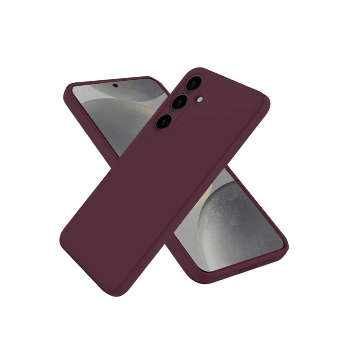 Durukar®  Samsung Galaxy A26 Kılıf First Silikon - Mürdüm