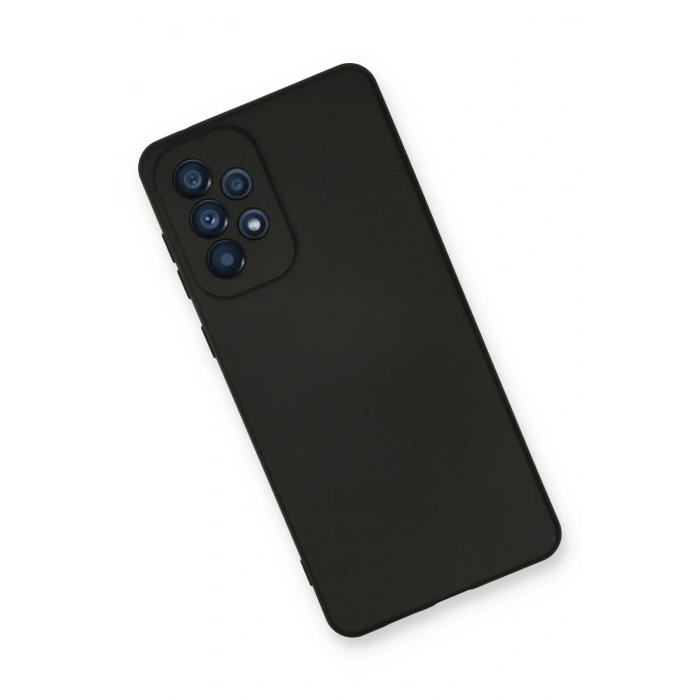 Durukar®  Samsung Galaxy A33 5G Kılıf Nano içi Kadife Silikon - Siyah