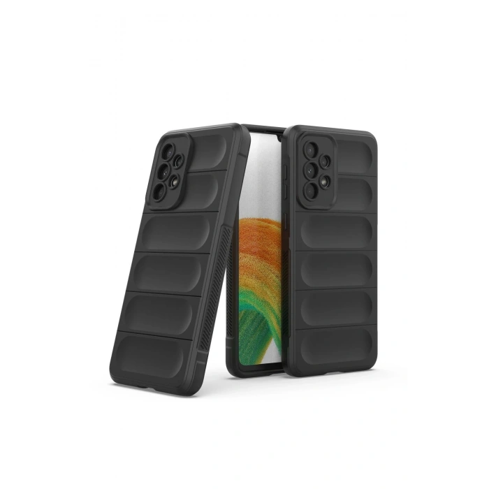 Durukar®  Samsung Galaxy A33 5G Kılıf Optimum Silikon - Siyah