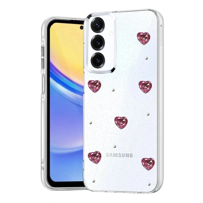 Durukar®  Samsung Galaxy A34 5G Fiyonk Desenli Kapak - Desen 3