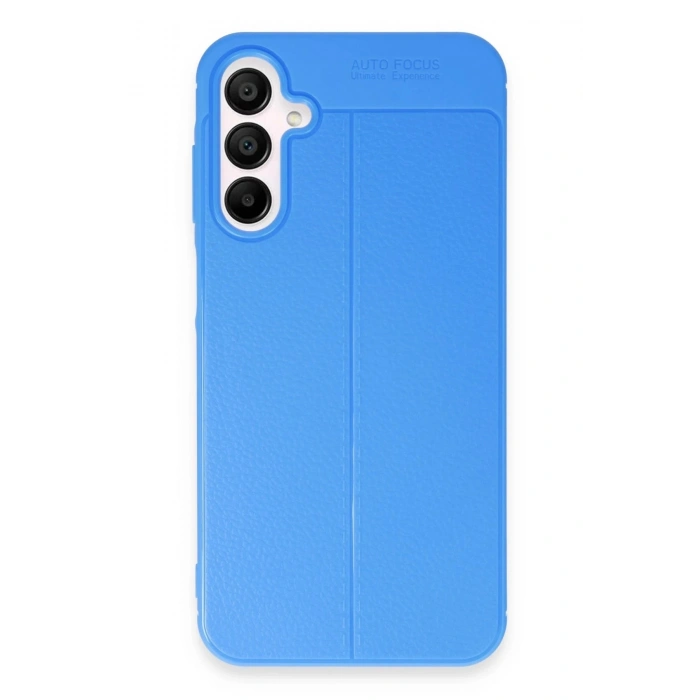 Durukar®  Samsung Galaxy A35 5G Kılıf Auto Focus Kapak - Mavi