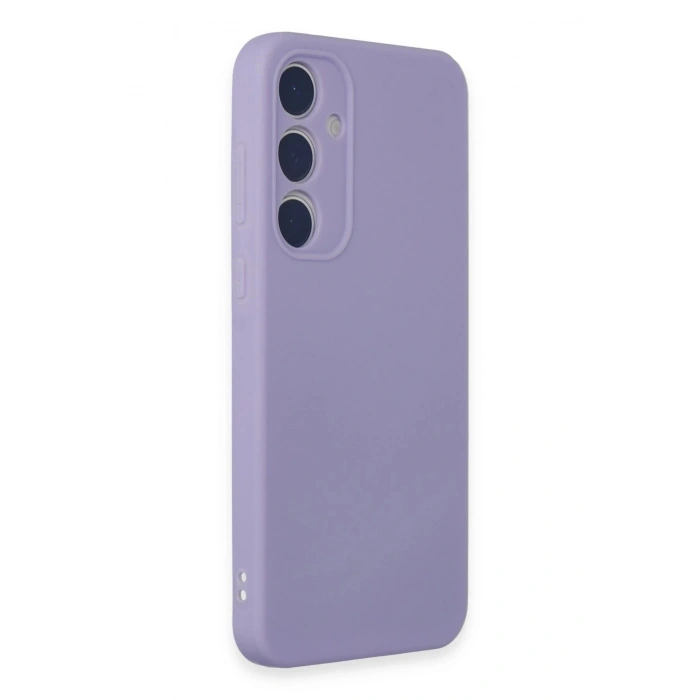 Durukar®  Samsung Galaxy A35 5G Kılıf First Silikon - Lila