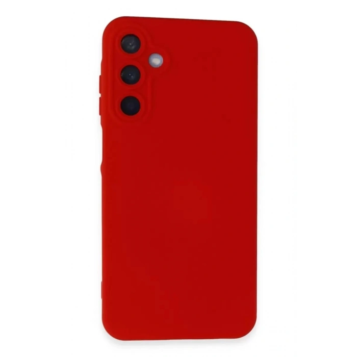 Durukar®  Samsung Galaxy A35 5G Kılıf Nano içi Kadife Silikon - Kırmızı