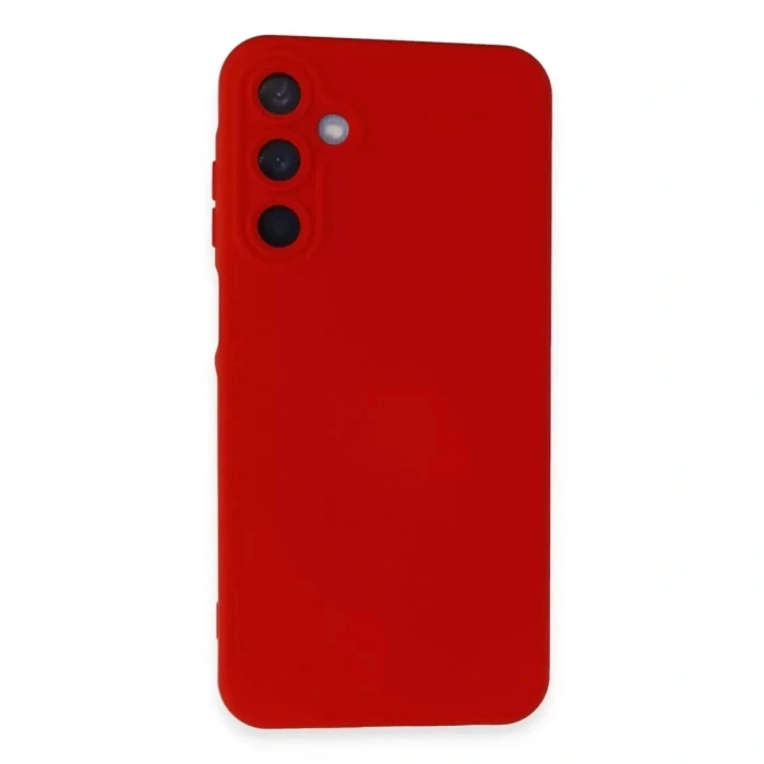Durukar®  Samsung Galaxy A35 5G Kılıf Nano içi Kadife Silikon - Kırmızı