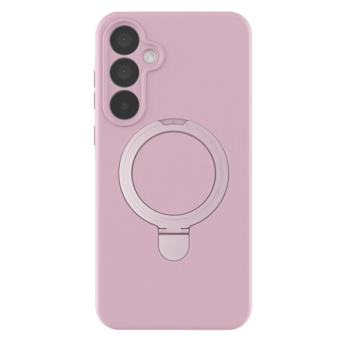 Durukar®  Samsung Galaxy A35 5G Regal Magsafe Standlı Kapak - Açık Pembe