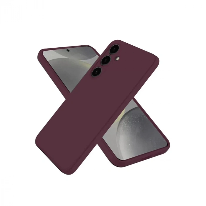 Durukar®  Samsung Galaxy A36 Kılıf First Silikon - Mürdüm