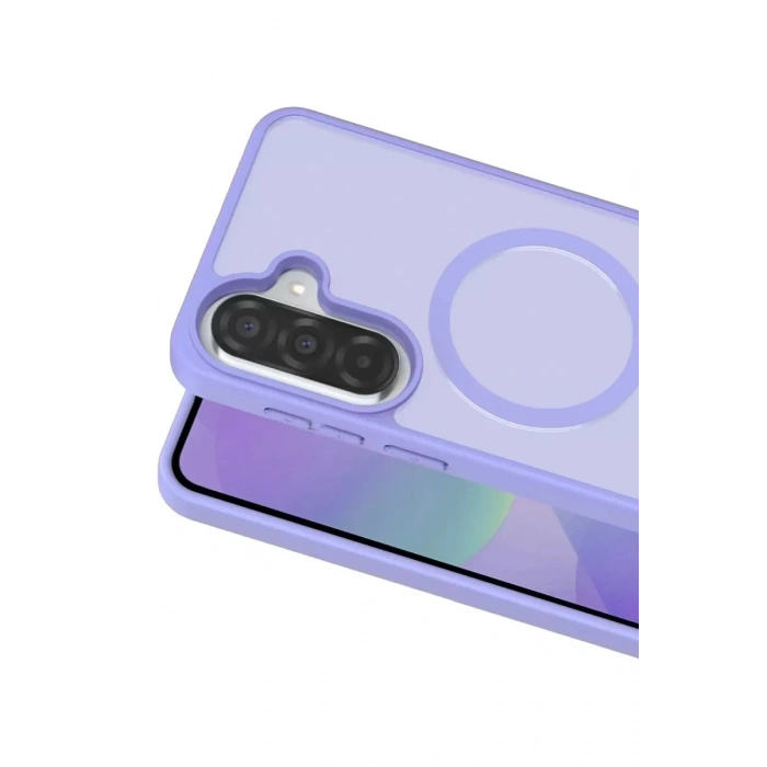 Durukar®  Samsung Galaxy A37 5G Jota Magsafe Kapak - Lila