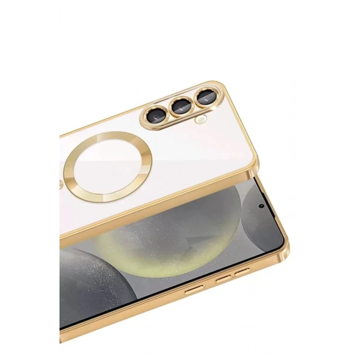 Durukar®  Samsung Galaxy A37 5G Kross Magneticsafe Kapak - Gold