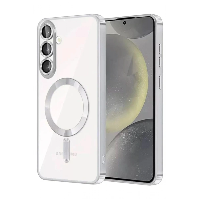 Durukar®  Samsung Galaxy A37 5G Kross Magneticsafe Kapak - Gümüş