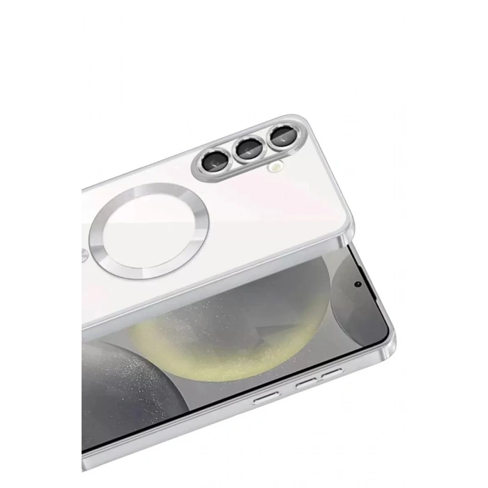 Durukar®  Samsung Galaxy A37 5G Kross Magneticsafe Kapak - Gümüş