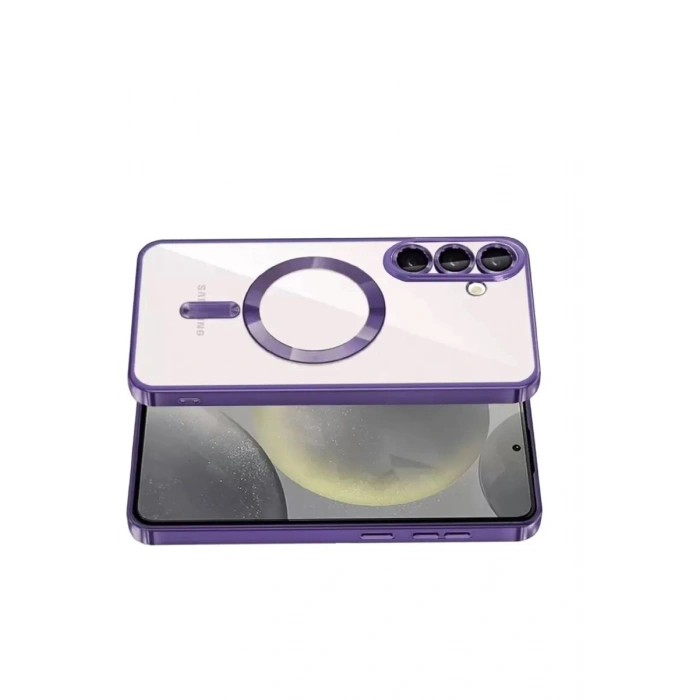 Durukar®  Samsung Galaxy A37 5G Kross Magneticsafe Kapak - Mor