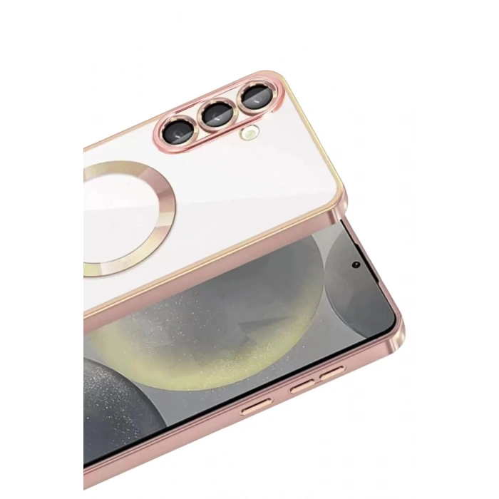 Durukar®  Samsung Galaxy A37 5G Kross Magneticsafe Kapak - Rose
