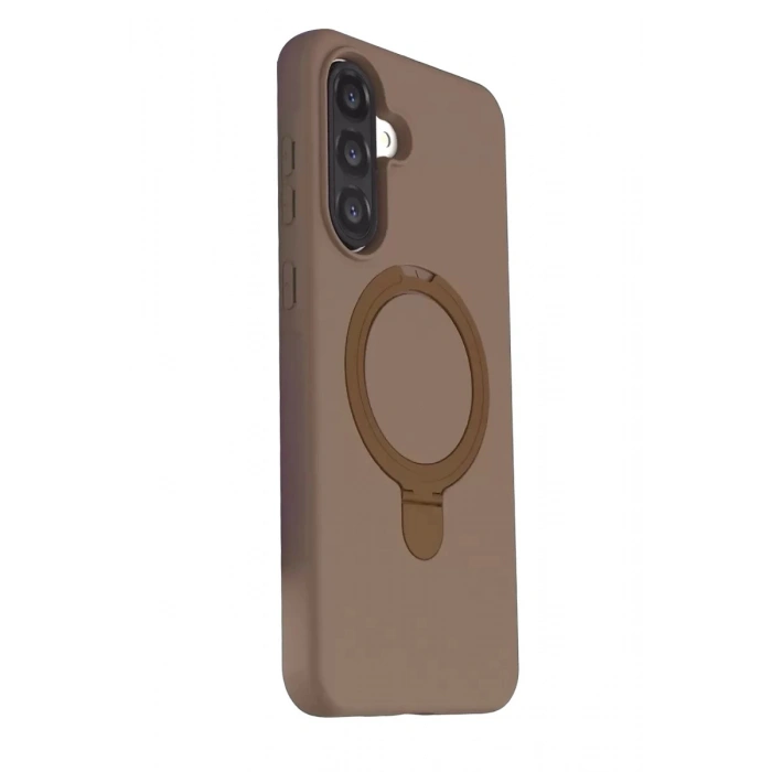 Durukar®  Samsung Galaxy A37 5G Regal Magsafe Standlı Kapak - Çöl Titanyum