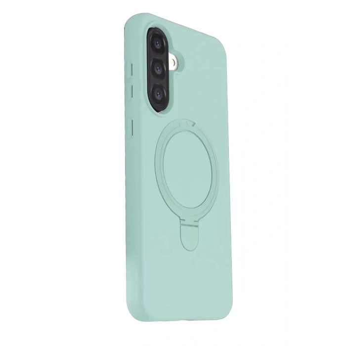 Durukar®  Samsung Galaxy A37 5G Regal Magsafe Standlı Kapak - Su Yeşili
