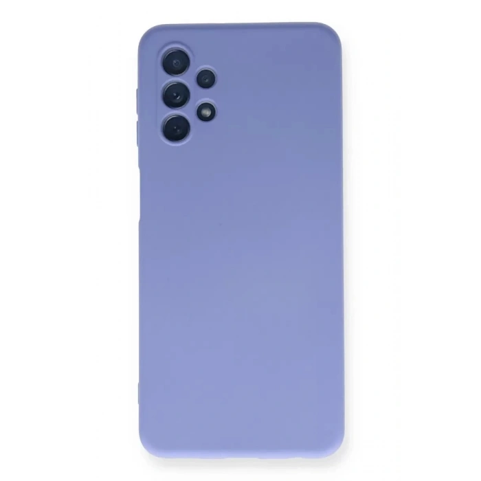 Durukar®  Samsung Galaxy A52 Kılıf Nano içi Kadife Silikon - Lila