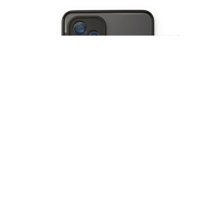Durukar®  Samsung Galaxy A53 5G Kılıf Montreal Yüzüklü Silikon Kapak - Siyah
