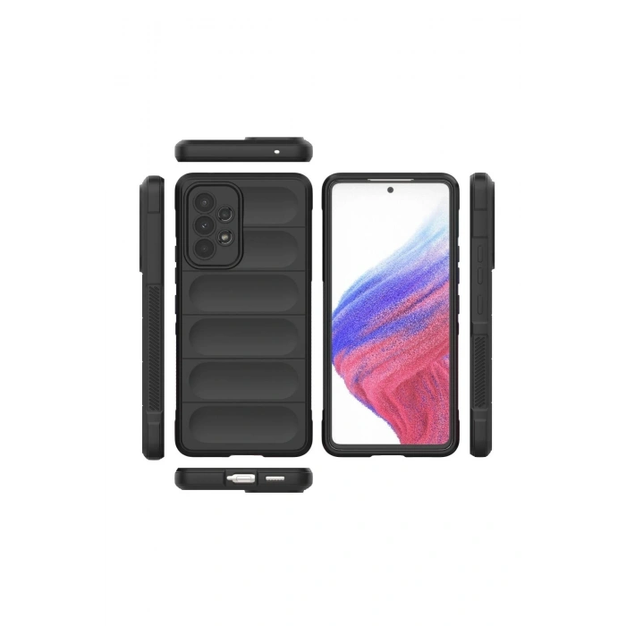 Durukar®  Samsung Galaxy A53 5G Kılıf Optimum Silikon - Siyah