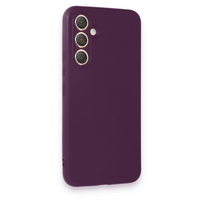 Durukar®  Samsung Galaxy A54 5G Kılıf First Silikon - Mor