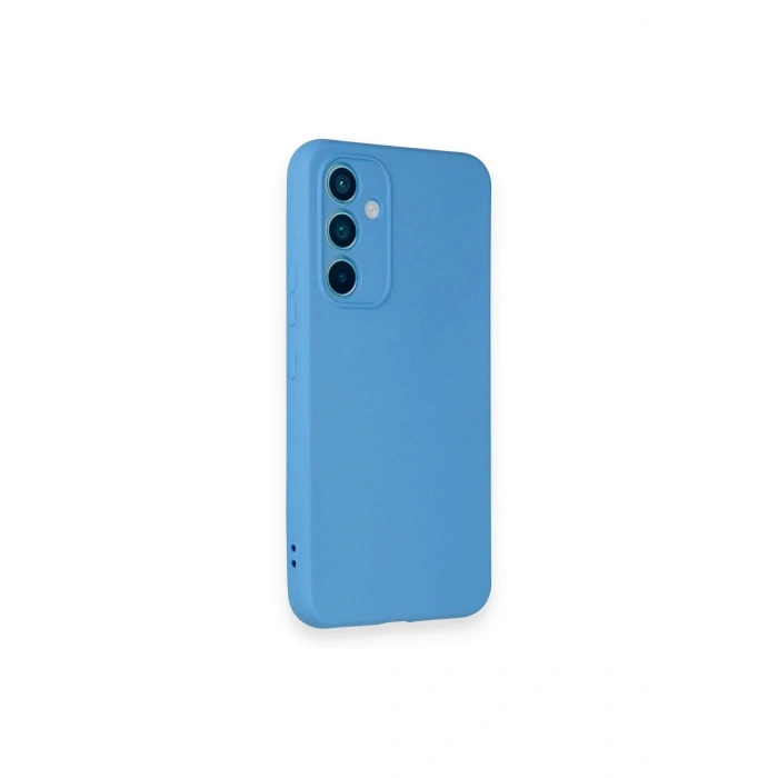 Durukar®  Samsung Galaxy A54 5G Kılıf Nano içi Kadife Silikon - Mavi