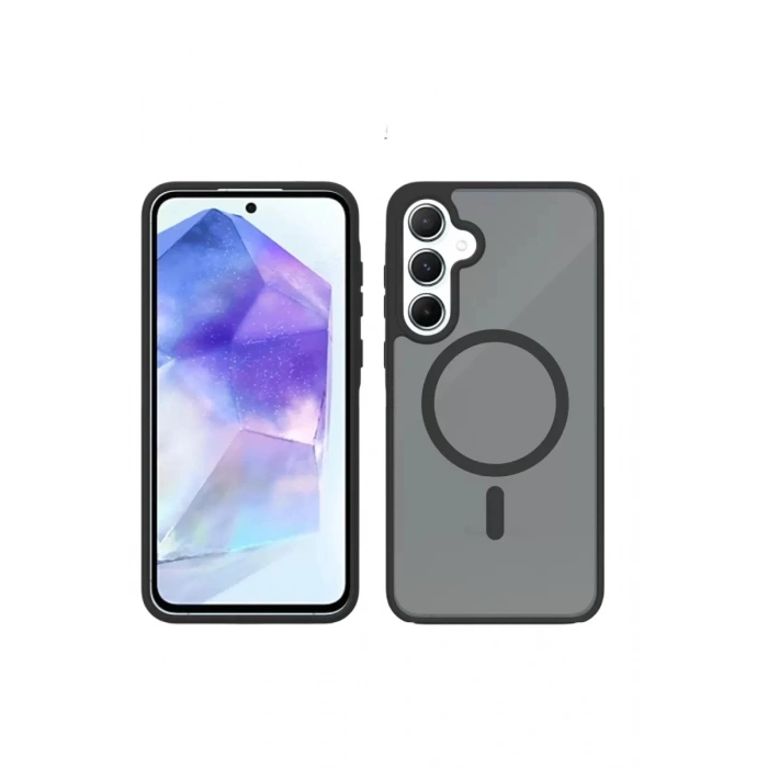 Durukar®  Samsung Galaxy A55 5G Jota Magsafe Kapak - Siyah