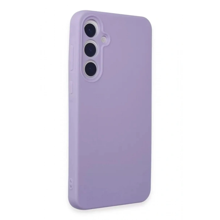 Durukar®  Samsung Galaxy A55 5G Kılıf Nano içi Kadife Silikon - Lila