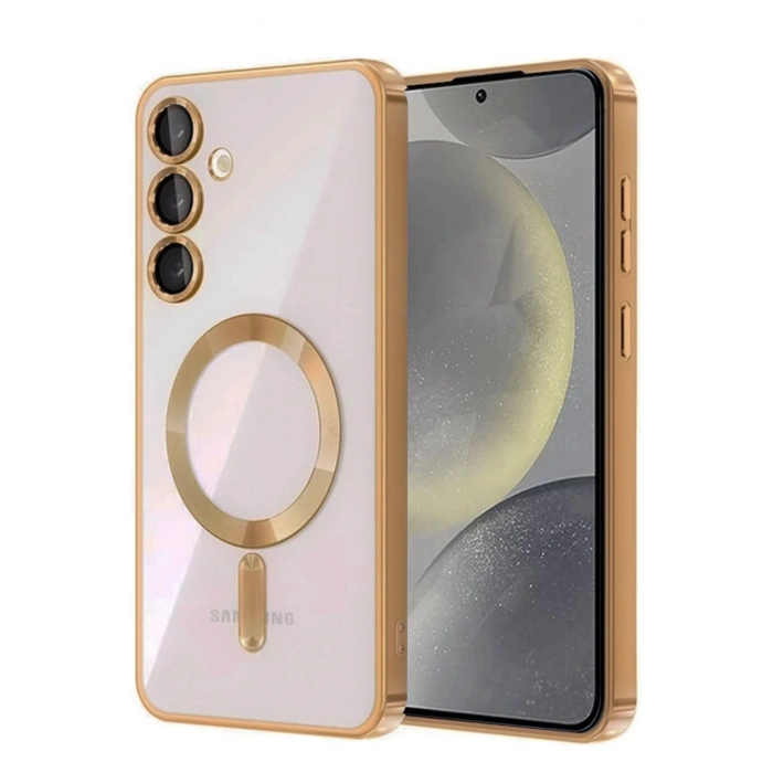 Durukar®  Samsung Galaxy A55 5G Kross Magneticsafe Kapak - Çöl Titanyum