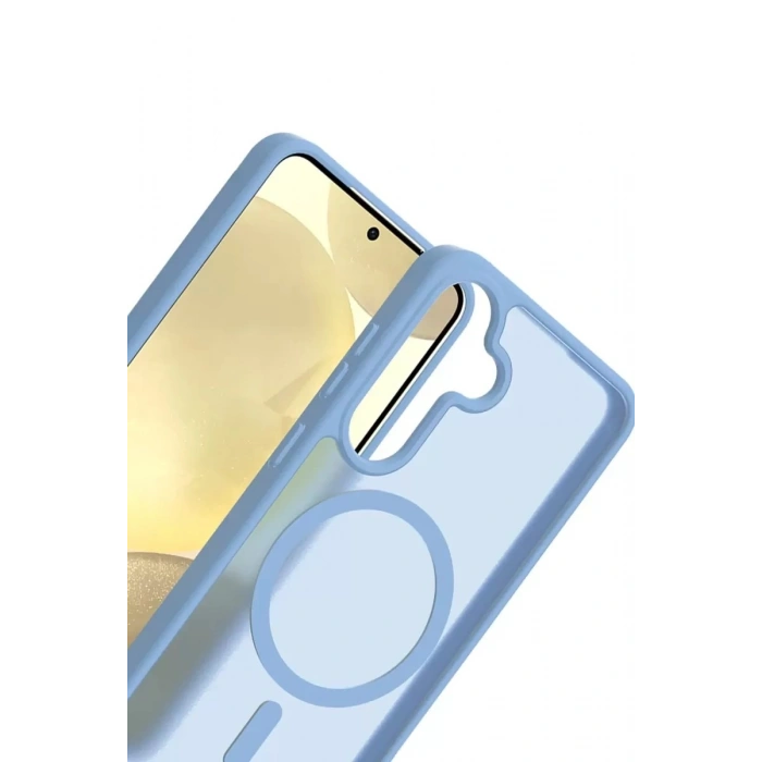 Durukar®  Samsung Galaxy A56 Jota Magsafe Kapak - Açık Mavi