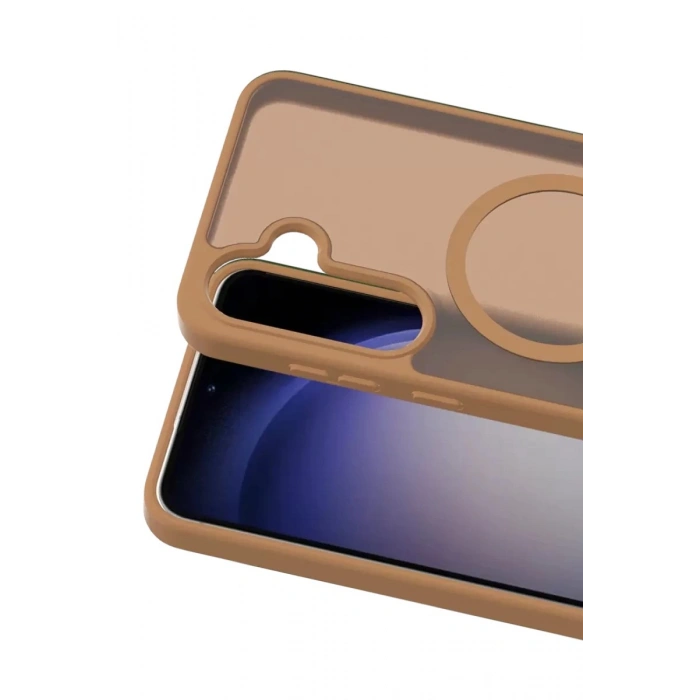 Durukar®  Samsung Galaxy A56 Jota Magsafe Kapak - Çöl Titanyum